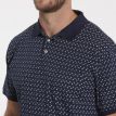 North Gol polo print blauw 