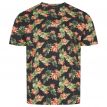 North Altona shirt print bloem zwart 