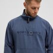 North Jorg vest halfzip sweat blue 