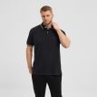 North Enok polo contrast kraag black 