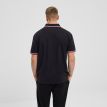 North Enok polo contrast kraag black 