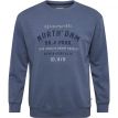 North Noud denim sweat dusty blue 