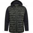 North Finn camo puffer jacket black green 