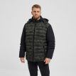 North Finn camo puffer jacket black green 