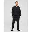 North Bart hoodie jog vest black 