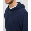 North Bart hoodie jog vest navy 