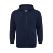 North Bart hoodie jog vest navy 