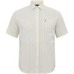 North Sunny blouse striped linen yellow 