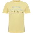 North Mick t-shirt ss yellow print summer 