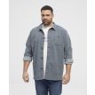 North Mike overshirt night sky striped 