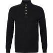 North Olaf trui pattern knit 0099 black 