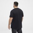 North Mick shirt printed grid denim black 