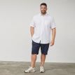 North Bart linen shirt melange 0000 white 