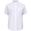 North Bart linen shirt melange 0000 white 