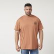 North Cas printed t-shirt amberlight 