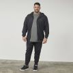 North Javi hooded cardigan black 