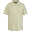 North Quinn polo w/zip light dust green 