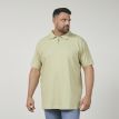 North Quinn polo w/zip light dust green 
