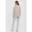 Vero Moda Tall Lefile oversize boxy blouse birch melange 