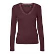 Vero Moda Tall Helsinki ls deep v neck port royale 