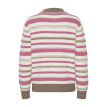 Fransa Alita pull 1 carmine rose stripe 