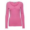 B Young Sanana v-neck shirt super pink 