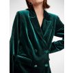 YAS Tall Velva LS blazer deep teal 