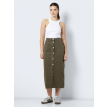 Noisy May Tall Sira hw color slim denim skirt 