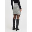 Fransa Noreen skirt 1 phantom mix zwart wit 