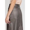 B Young Kiko skirt gecoat rose metallic 