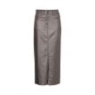 B Young Kiko skirt gecoat rose metallic 