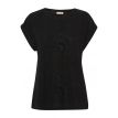 Fransa Lyra tee 1 shiny black 