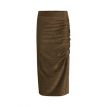 B Young Tacha skirt glitter gold mix 