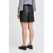 B Young Denma short leatherlook black 