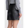 B Young Denma short leatherlook black 