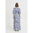 B Young Mjoella v-neck maxi dress blue paisly 