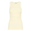 Fransa Hizamond stripe top 14 cornsilk mix 
