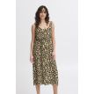 Fransa Ease dress brown leopard 