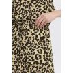 Fransa Ease dress brown leopard 