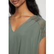 Vero Moda Tall rusk lace v neck top laurel wreath 