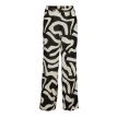 Vero Moda Tall Agnete hw wide pant black grafic san 