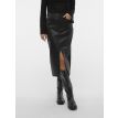 Vero Moda Tall Veri hr calf pl skirt black 