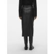 Vero Moda Tall Veri hr calf pl skirt black 