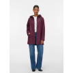 Vero Moda Tall Malou coated jacket plum perfect 