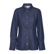 Vero Moda Tall Tinley denim shirt dark blue 