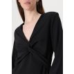 Vero Moda Tall Vita ls detail top black 