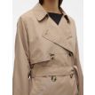 Vero Moda Tall Zoa trenchcoat silver mink 