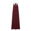 Vero Moda Tall Grace maxi singlet dress syrah 