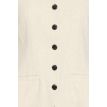 B Young Joanna waistcoat nature linnen 