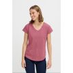 B Young Pamila V tee roan rouge melange 